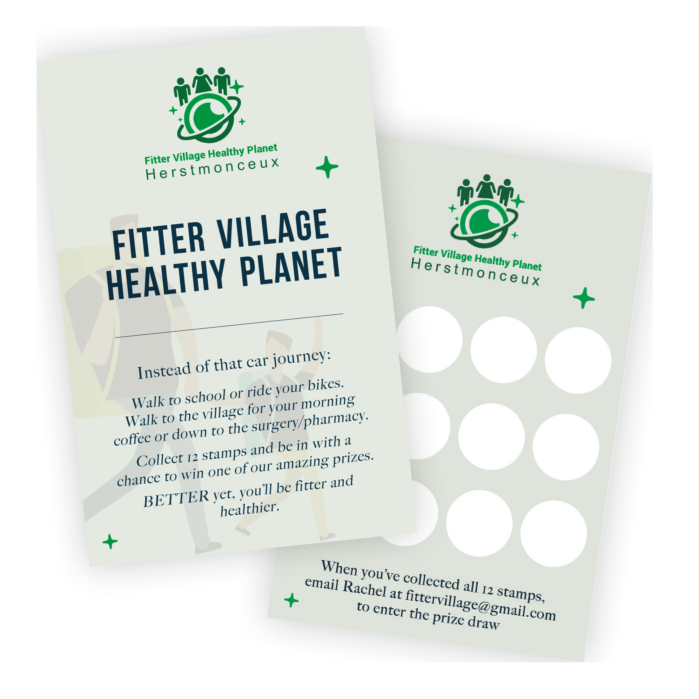 Herstmonceux Fitter Village Healthy Planet green cards